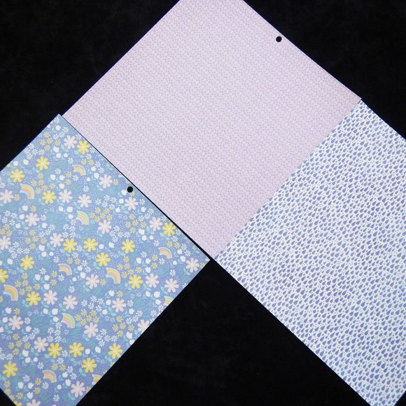 12x12 Scrapbook Paper 24 Cardstock Pride Rainbow LGBT Happy Day Hearts Flag June - Picture 8 of 10